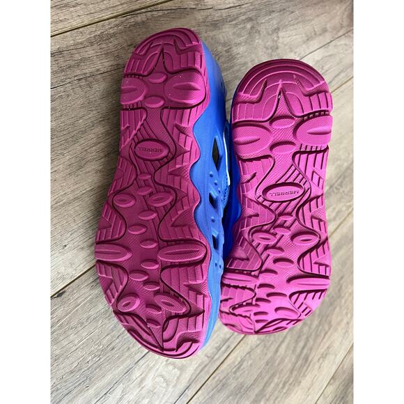 Merrell Unisex Child Hydro Canyon Sandal Berry Purple Blue Pink Water Shoes US 4 - Picture 8 of 10